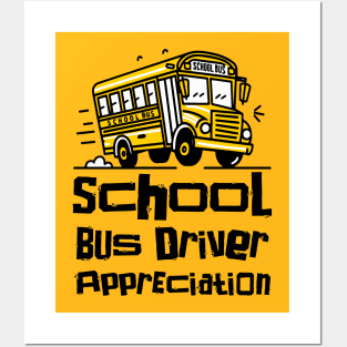 School Bus Driver Appreciation Day – April Posters and Art